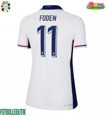 England Phil Foden #11 Hemmatröja Kvinnor EM 2024 Kortärmad